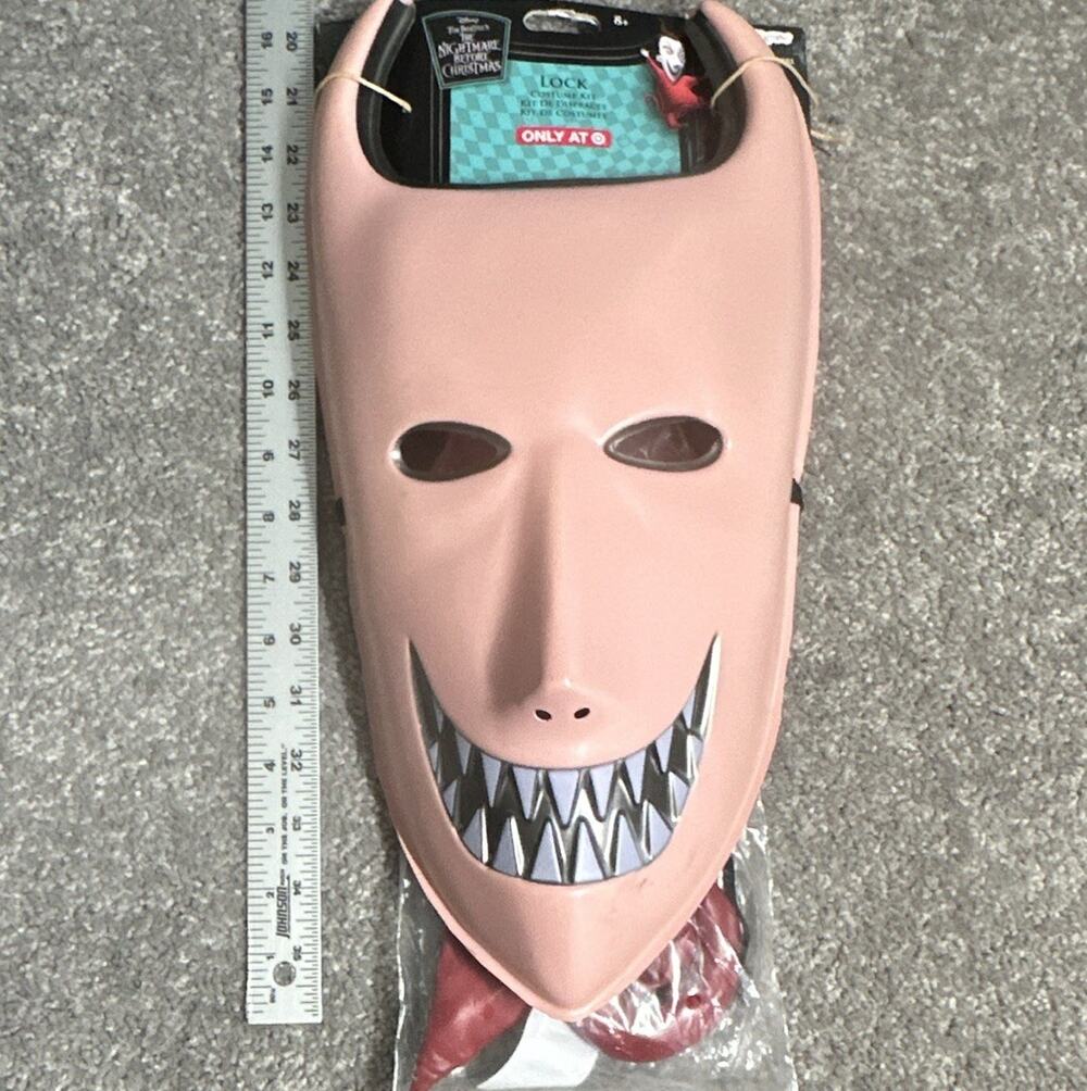 Disguise Disney Nightmare Before Christmas Lock Half Mask Adjustable